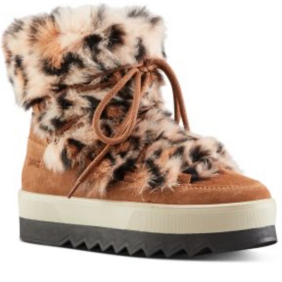 Cougar Leopard Vanity Boots - Sz. 10 - Picture 9 of 10